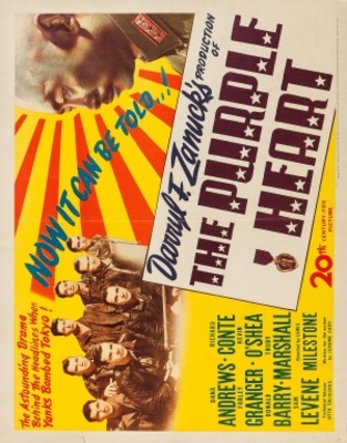 The Purple Heart movie poster (1944) poster with hanger
