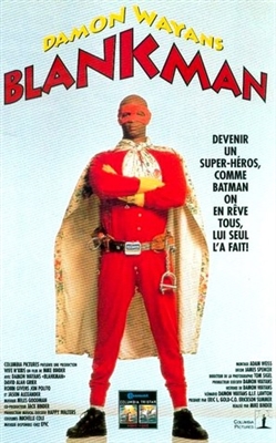 Blankman movie posters (1994) tote bag
