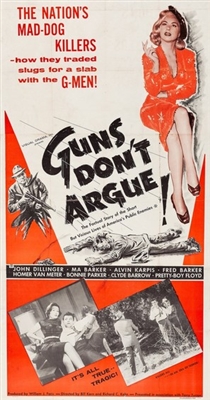 Guns Don't Argue movie posters (1957) metal framed poster