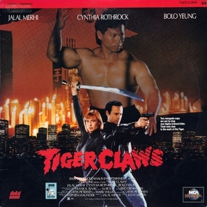 Tiger Claws movie posters (1992) poster with hanger