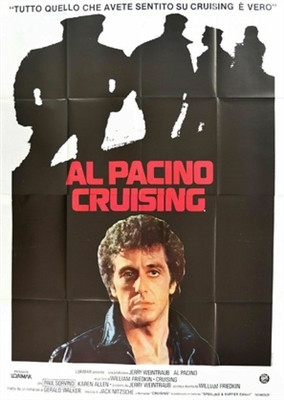 Cruising movie posters (1980) tote bag