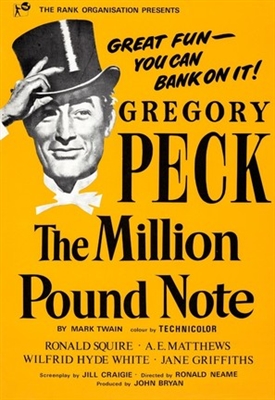 The Million Pound Note movie posters (1954) puzzle MOV_1822872