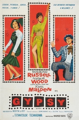 Gypsy movie posters (1962) Stickers MOV_1822899