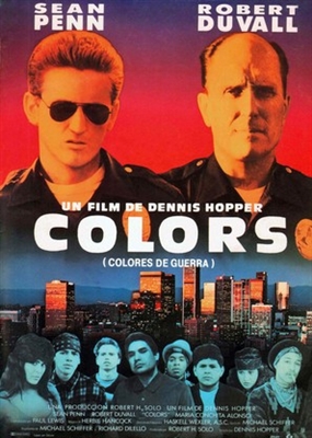 Colors movie posters (1988) canvas poster