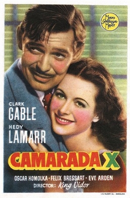 Comrade X movie posters (1940) poster