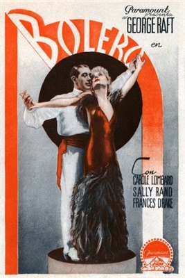 Bolero movie posters (1934) poster with hanger