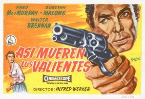 At Gunpoint movie posters (1955) canvas poster