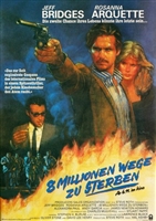 8 Million Ways to Die movie posters (1986) Longsleeve T-shirt #3569986