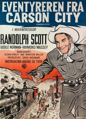 Carson City movie posters (1952) sweatshirt