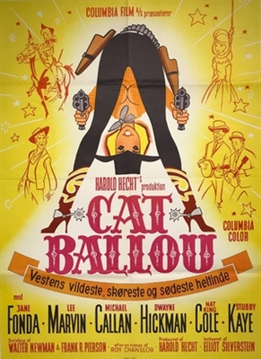 Cat Ballou movie posters (1965) puzzle MOV_1823454
