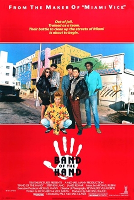 Band of the Hand movie posters (1986) puzzle MOV_1823491