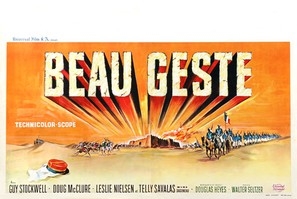 Beau Geste movie posters (1966) wood print