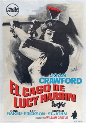 Strait-Jacket movie posters (1964) wood print