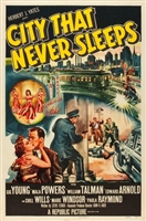 City That Never Sleeps movie posters (1953) hoodie #3570218