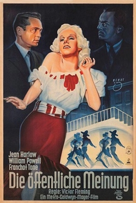 Reckless movie posters (1935) metal framed poster