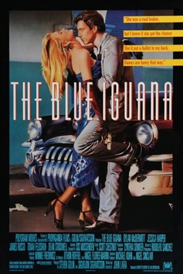 The Blue Iguana movie posters (1988) metal framed poster