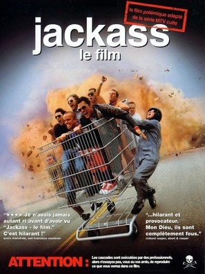 Jackass: The Movie movie posters (2002) tote bag