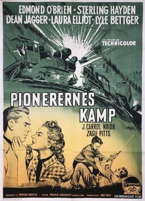 Denver and Rio Grande movie posters (1952) t-shirt