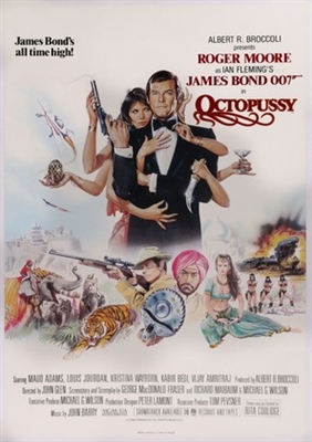 Octopussy movie posters (1983) puzzle MOV_1825951