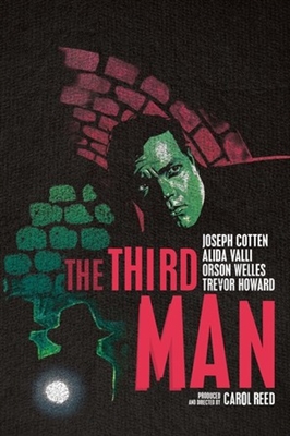 The Third Man movie posters (1949) wood print