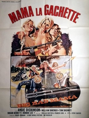 Big Bad Mama movie posters (1974) wooden framed poster