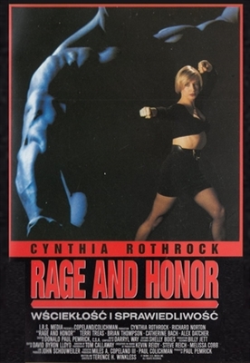 Rage of Honor movie posters (1987) poster with hanger