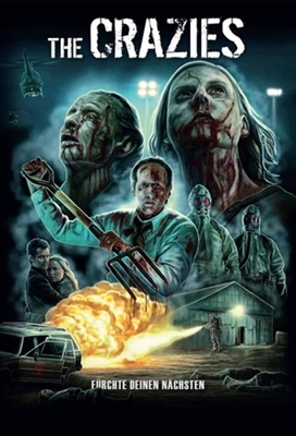 The Crazies movie posters (2010) wood print