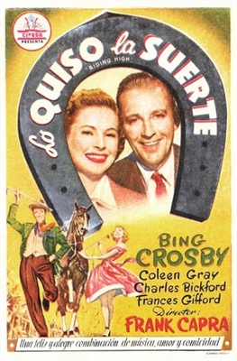 Riding High movie posters (1950) canvas poster
