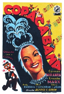 Copacabana movie posters (1947) mouse pad
