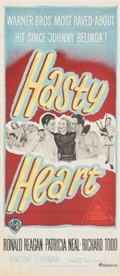 The Hasty Heart movie posters (1949) pillow