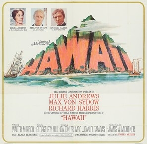 Hawaii movie posters (1966) wood print