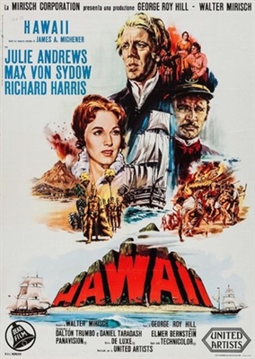 Hawaii movie posters (1966) wood print