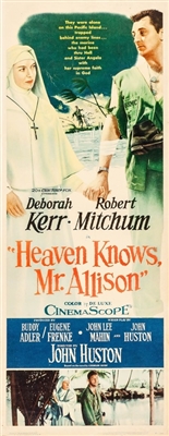Heaven Knows, Mr. Allison movie posters (1957) pillow