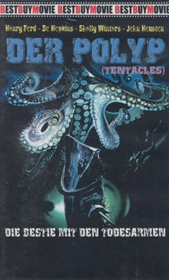 Tentacoli movie posters (1977) wooden framed poster