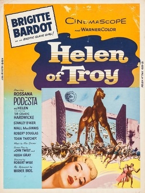 Helen of Troy movie posters (1956) poster