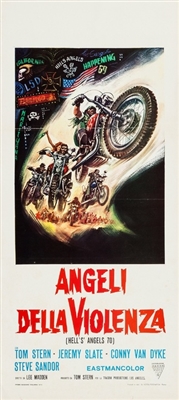 Hell's Angels '69 movie posters (1969) metal framed poster