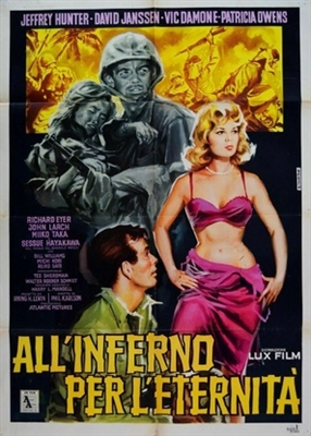 Hell to Eternity movie posters (1960) wood print