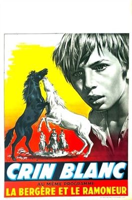 Crin blanc: Le cheval sauvage movie posters (1953) metal framed poster