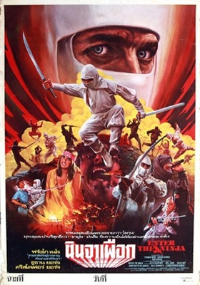 Enter the Ninja movie posters (1981) canvas poster