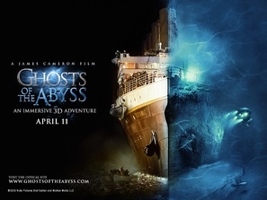 Ghosts Of The Abyss movie posters (2003) t-shirt