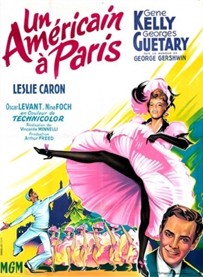 An American in Paris movie posters (1951) puzzle MOV_1828821