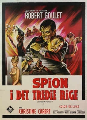 I Deal in Danger movie posters (1966) metal framed poster