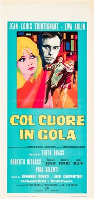 Col cuore in gola movie posters (1967) sweatshirt