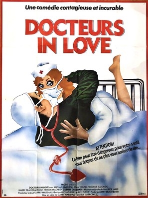 Young Doctors in Love movie posters (1982) wood print