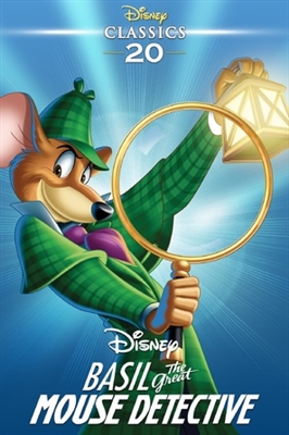 The Great Mouse Detective movie posters (1986) poster with hanger