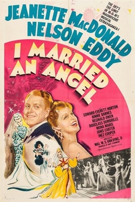 I Married an Angel movie posters (1942) pillow