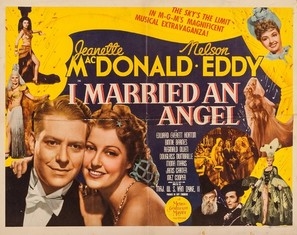 I Married an Angel movie posters (1942) wood print