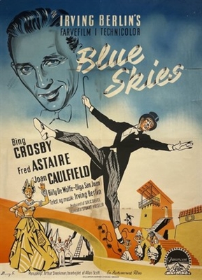 Blue Skies movie posters (1946) metal framed poster
