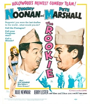 The Rookie movie posters (1959) wooden framed poster