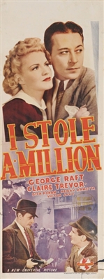 I Stole a Million movie posters (1939) mug